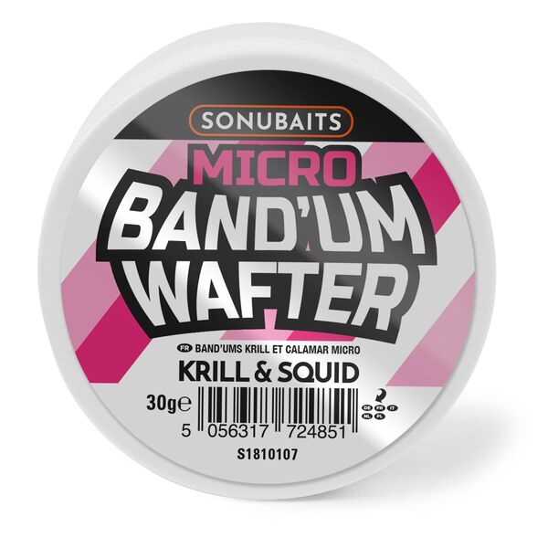 Sonubaits Micro Band'Um Wafter - Krill & Squid