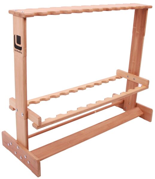 Ultimate 24-Rod Rack Wood