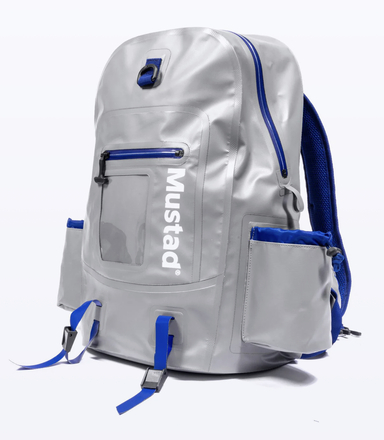 Mustad Daybreak Dry Traditional Back Pack Rugtas 30L Gray/Blue