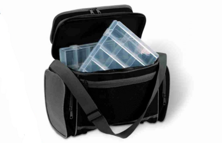 Zebco Pro Staff Allround Carryall + 2 Tackleboxen + Balzer Lure Surprise