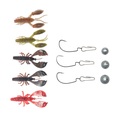 Kit Ultimate Cheburashka Senza piombo #1/0 8 + 8.5cm (5 + 7 + 10g) (8pcs)