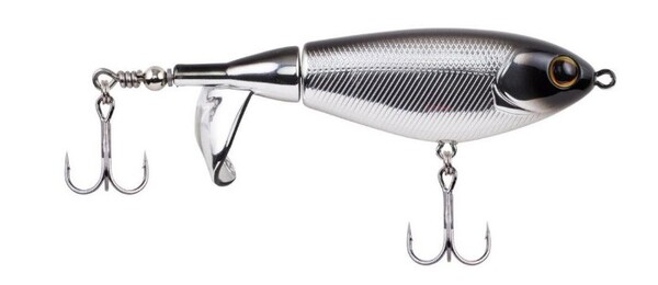 Berkley Choppo Surface Lure 12cm (28g) - Black Chrome 