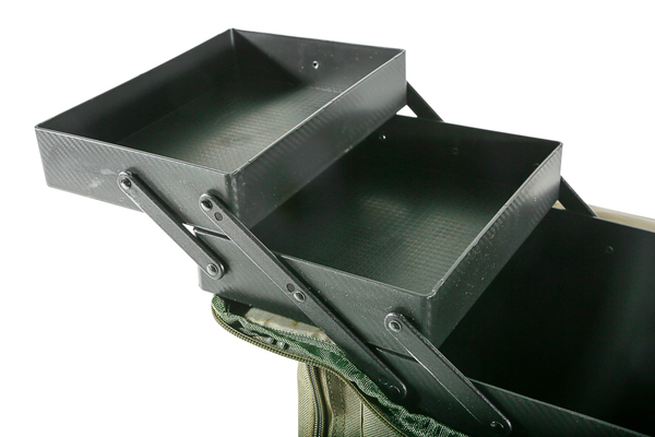 Ultimate Folding Tackle Box Bag (Tas en viskoffer in één)