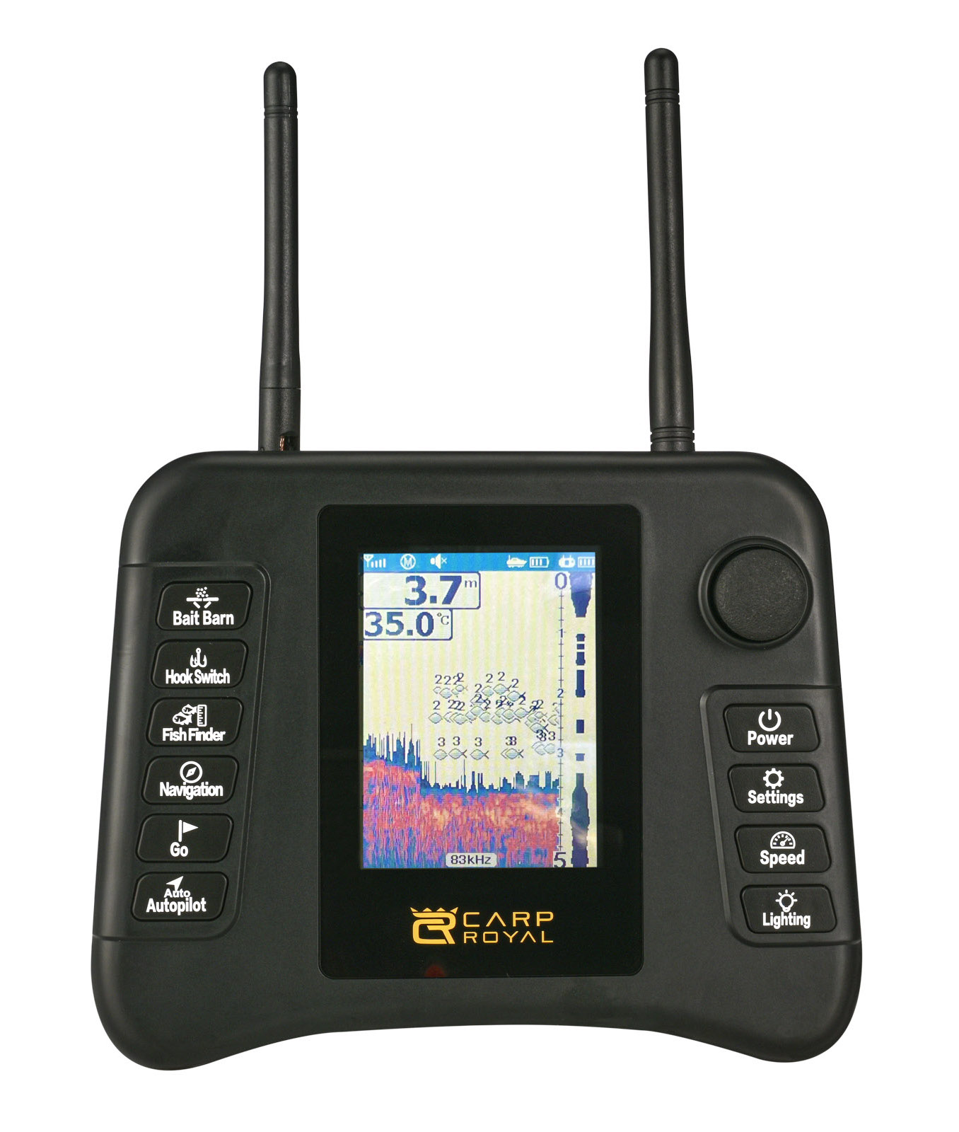 Barca Da Pesca Telecomandata 500m - Con Luce LED, Porta Esche Grande, Caricamento 1.5kg