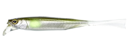 Jackall Driftfry 4 Elastomer Drijvende Softbait 11cm (5pcs) Ghost Ayu