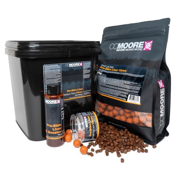 CC Moore Pro-Stim Liver Session Bait Pack