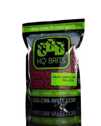 CBB Squid Garlic Robin Red 6mm Pellets 1kg