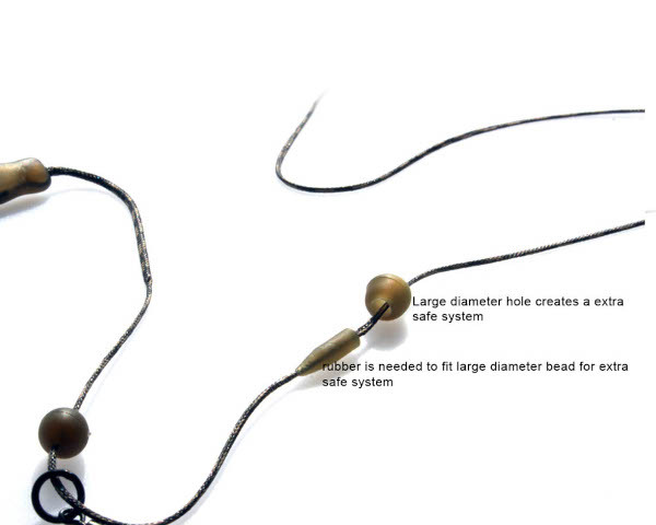 PB Products Ready2Go Silk Ray Naked Chod/Heli Leader 90cm (2 sztuki)