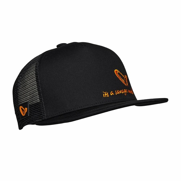 Savage Gear All Black Cap Onesize Black Caviar