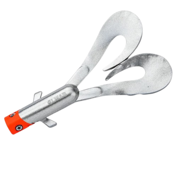 LMAB Drunk Dancer 23cm Softbait - Chrome Redhead