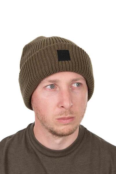 Fox Olive Merino Blend Beanie