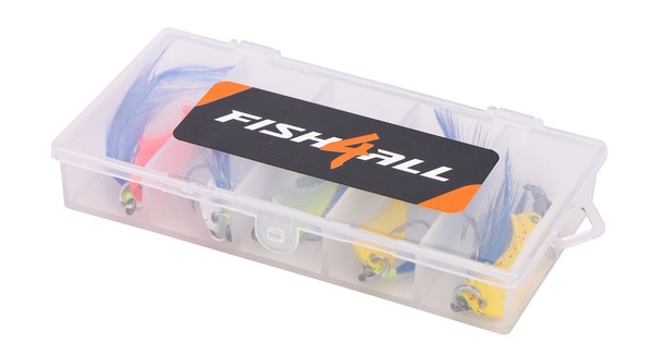 Fish4All Spiral Lure Kit 7cm 3g (5 Stuks)