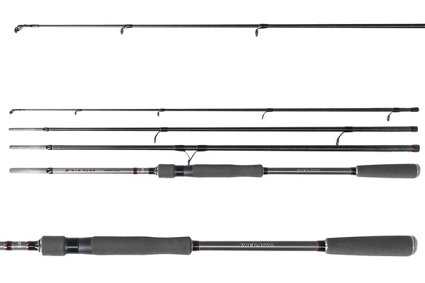 Daiwa Fuego Predator Travel Reishengel Spinhengel (4-Delig)