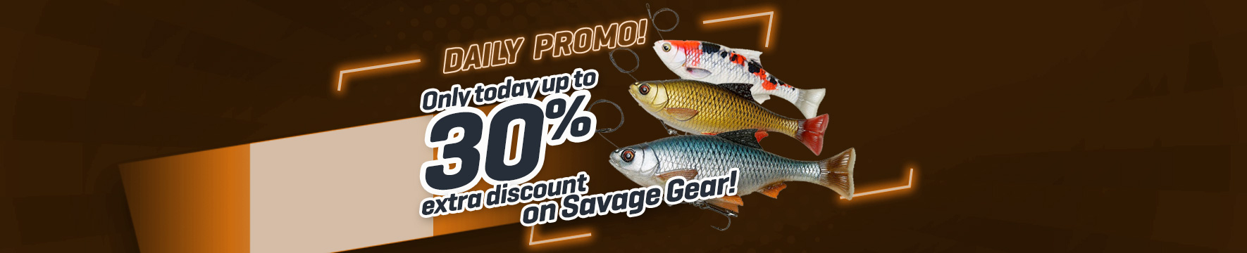 Topbanner: Tot 30% Savage gear