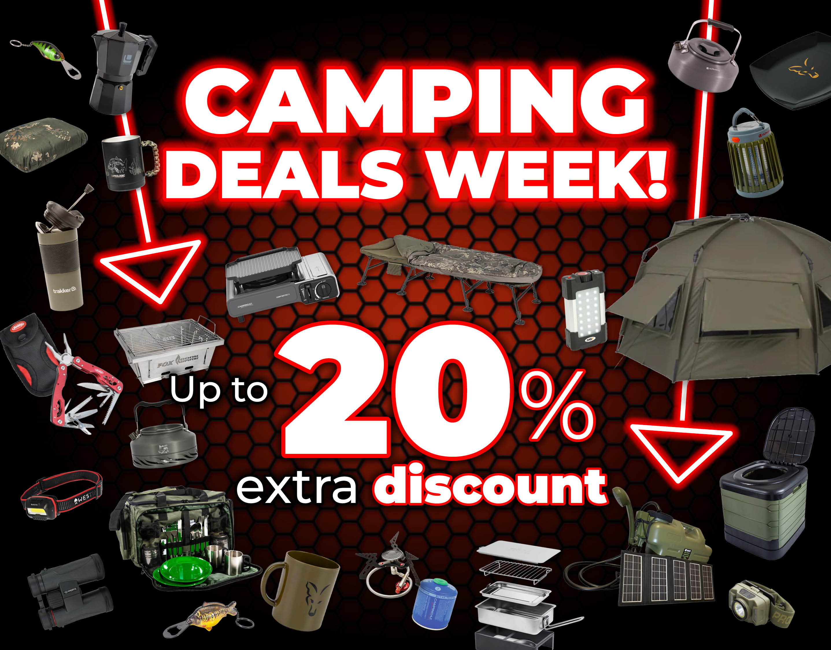 Subbanner: Tot 20% Kamperen (Weekactie)
