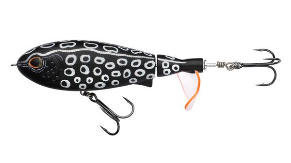 Berkley Screaming Choppo Topwater Lure 9.5cm (22g) - Black Frog