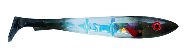 Svartzonker McRubber Pelagic Shad 29cm (2 pcs) - Smashed Silver