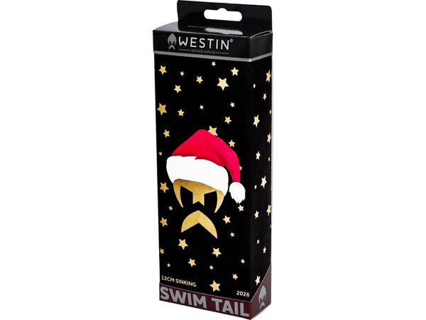 Westin Swim Tail Christmas Edition 26 Sinking 1 Body 2 Tails Swimbait 12cm (68g)