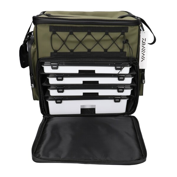 Daiwa D-Vec WP 500 Tackle Box Rucksack XL (Incl. 4 Tackle Boxes)
