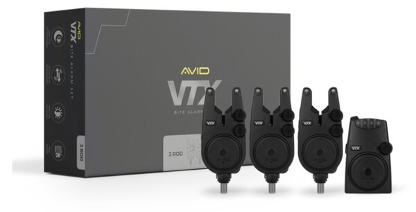 Avid VTX 3+1 Bite Alarm Set 