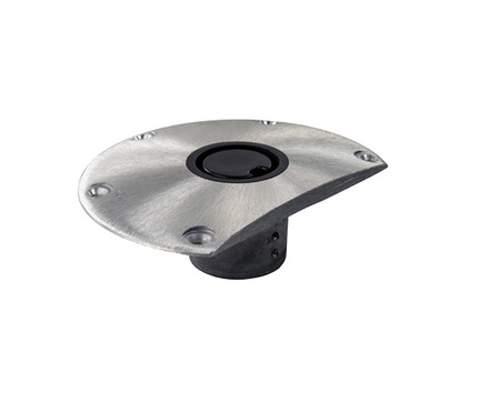 Springfield Flat Left Sided Aluminium Base Satin Bootstoel Bodemplaat