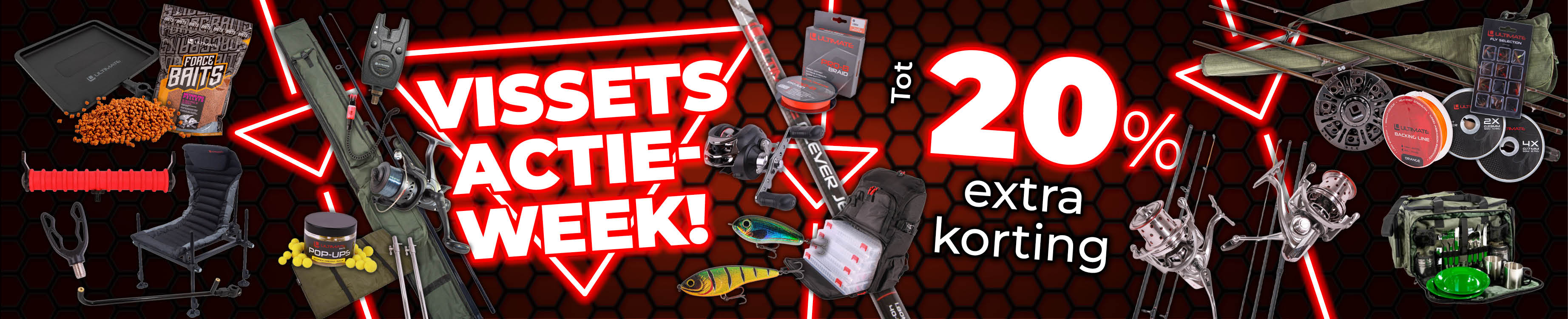 Weekactie Topbanner: Tot 20% Vissets