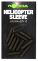 Korda Heli Sleeves (10 Stück) - Muddy Brown