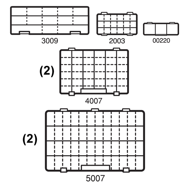 Flambeau T5 Pro Multiloader T5P Caja para Aparejos