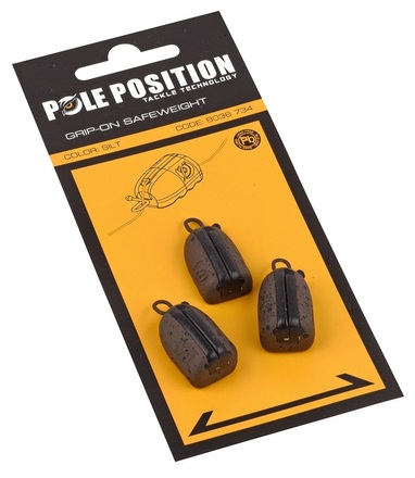 Plomb Safeweight Pole Position Grip-On 25g (3 pièces)