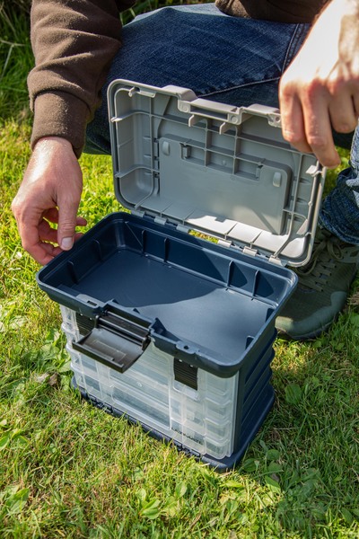 Ultimate Compact Storage Box z 4 pudełkami na sprzęt