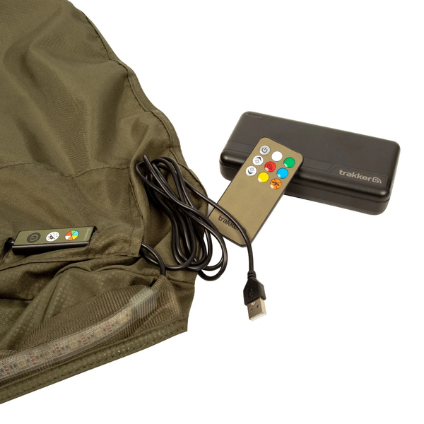 Trakker Tempest RS Brolly Nitelife Vapour Shield (Incl. LED-verlichting)