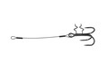 BKK Assist Spear Softbait Stinger 7x7 Wire Zander 7kg (0.36mm) (2 Stuks)