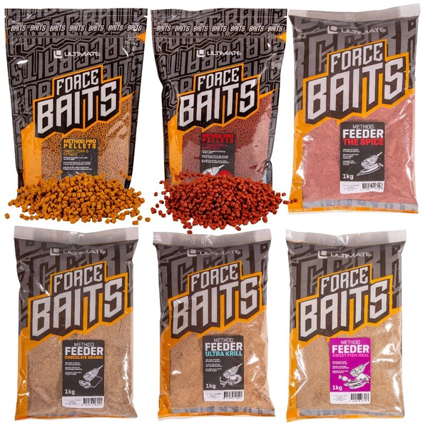 Ultimate Method Feeder Pellet & Grundfutter Pack