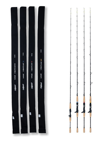 Vagner Rod Magic V Baitcaster Meerval Hengel 1.95m