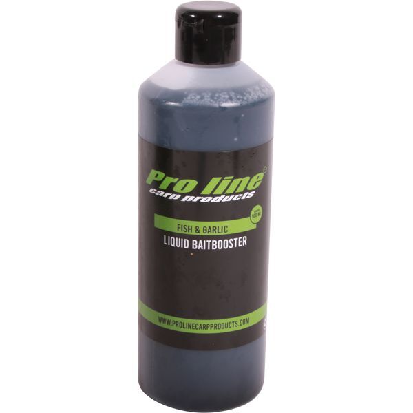Pro Line Fish & Garlic Bucket - Pro Line Liquid Bait Booster Fish & Garlic 500ml