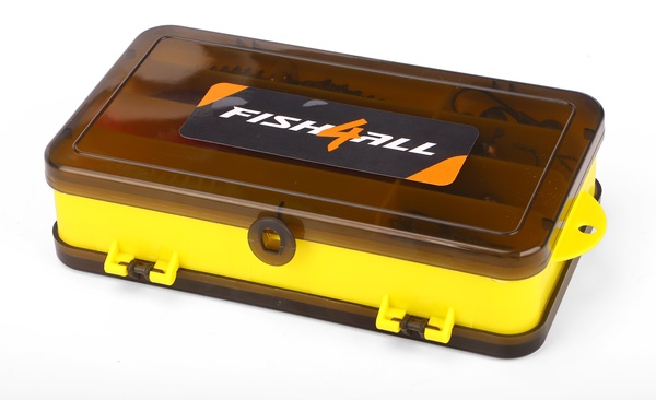 Fish4all Ribbed Softbait & Jighead Box (60pcs)