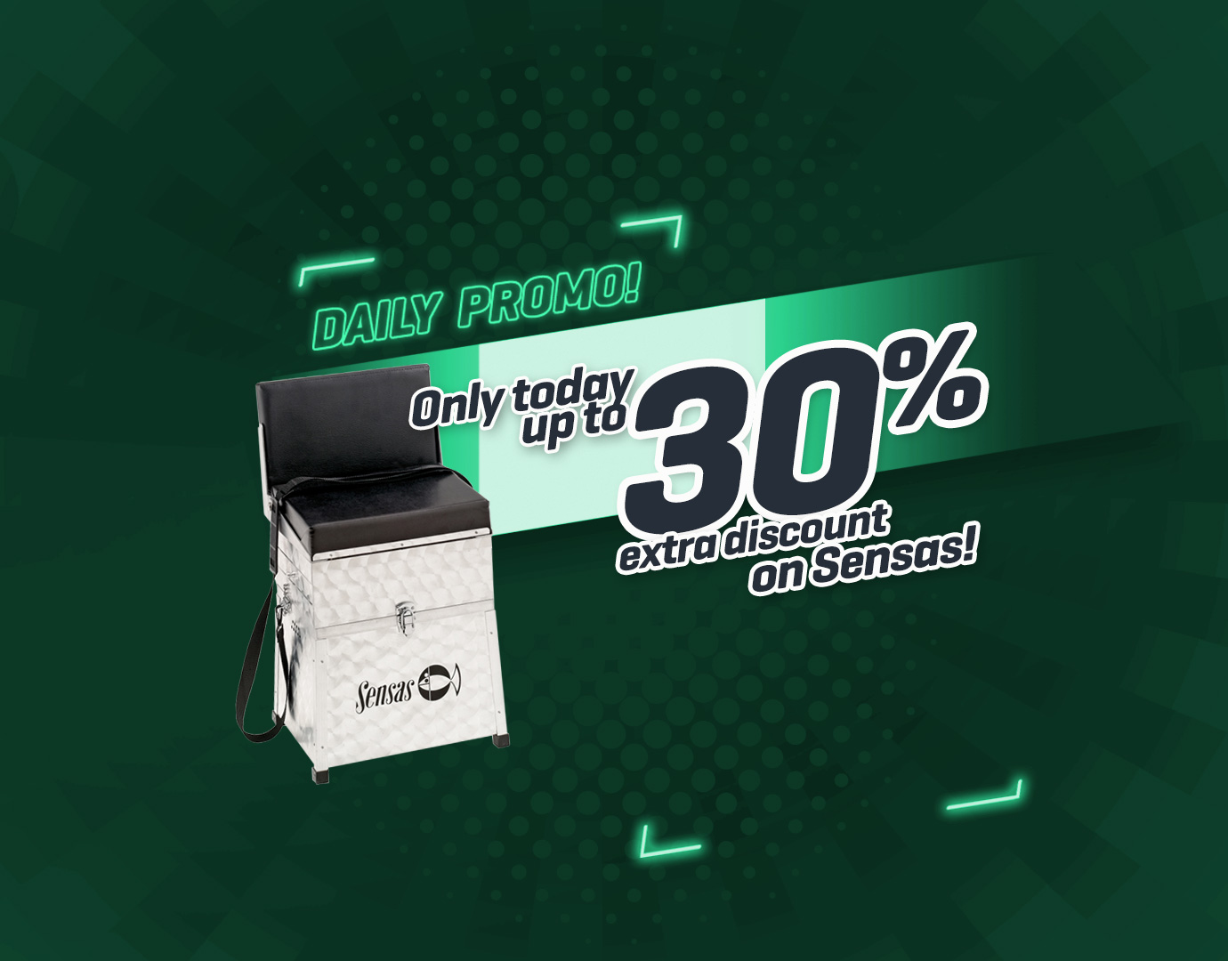 Subbanner: Tot 30% Sensas