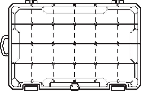 Flambeau Tuff Tainer Transparant - Flambeau Tuff Tainer 4007