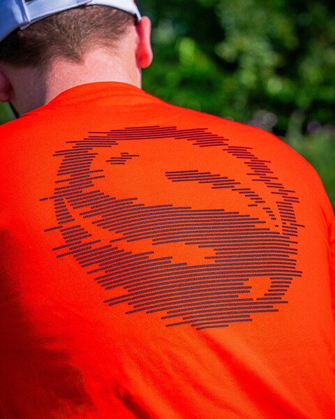 Guru Glitch Red Tee T-Shirt