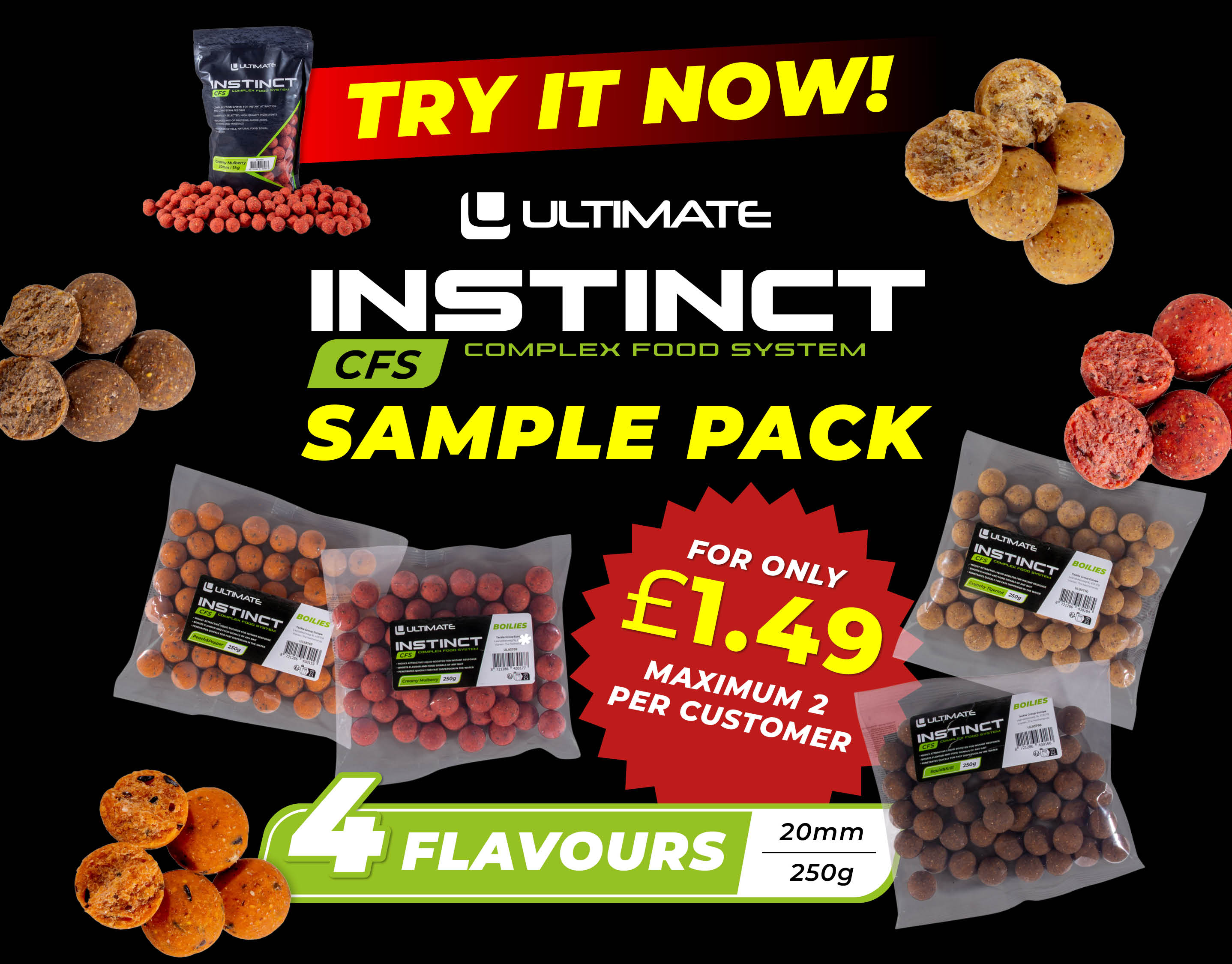 Subbanner: Ultimate Instinct Boilie Range