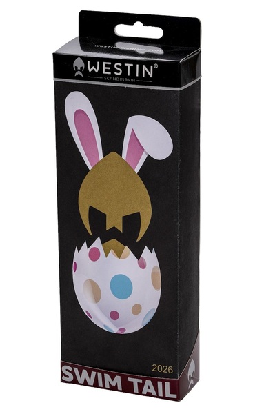 Westin Swim Tail  26 Suspending 1 Cuerpo 2 Colas Swimbait Edición de Pascua 12 cm (62 g)