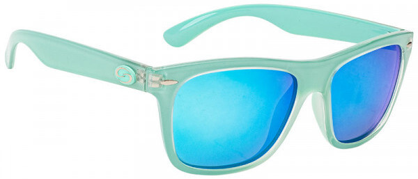 Okulary Przeciwsłoneczne Strike King SK Plus - Cash Seafoam Crystal Frame / Multi Layer White Blue Mirror Gray Base