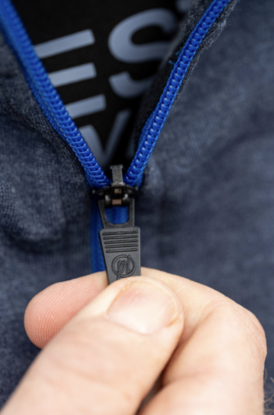 Preston Navy Tide Zip Hoodie