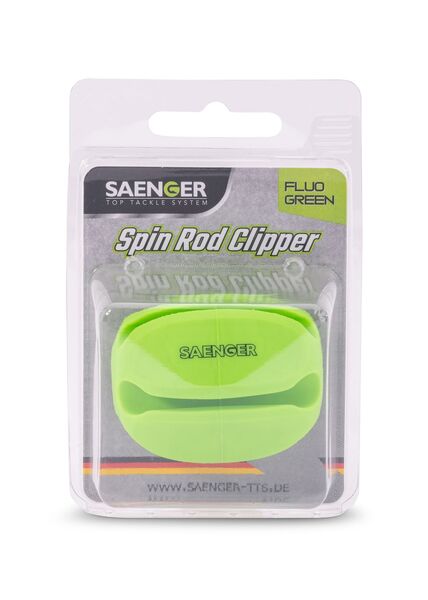 Saenger Spin Rod Clipper Fluo Green