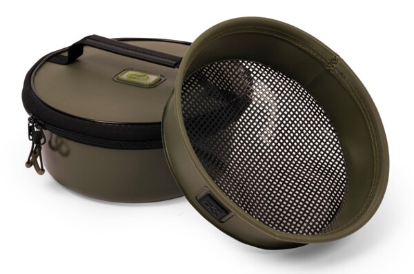 Korum EVA Solid Groundbait Bowl & Riddle