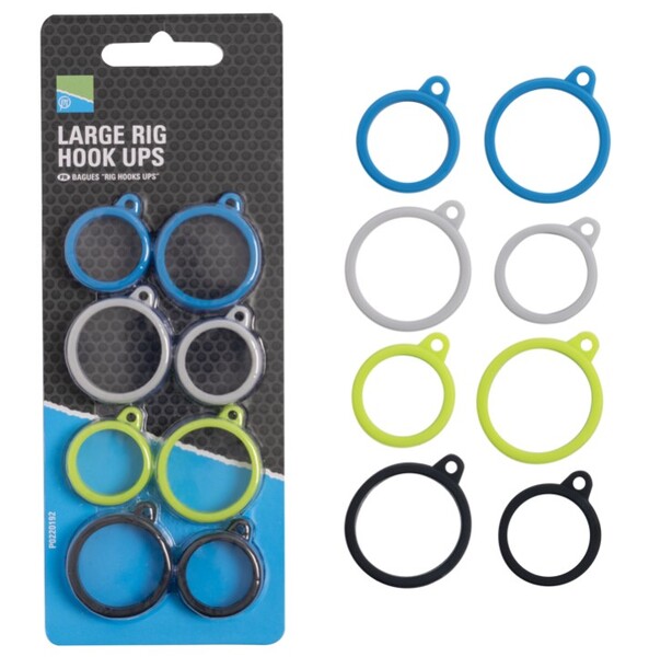 Preston Rig Hook Up's Large (8 Stuks)