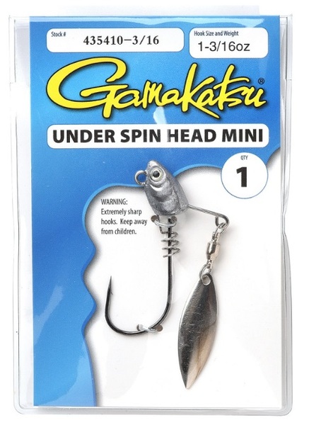 Gamakatsu Under Spin Head Mini #1 Jighead - 5.3g