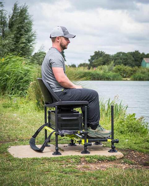 Matrix F25 Pro Swivel Seatbox Lime Edition