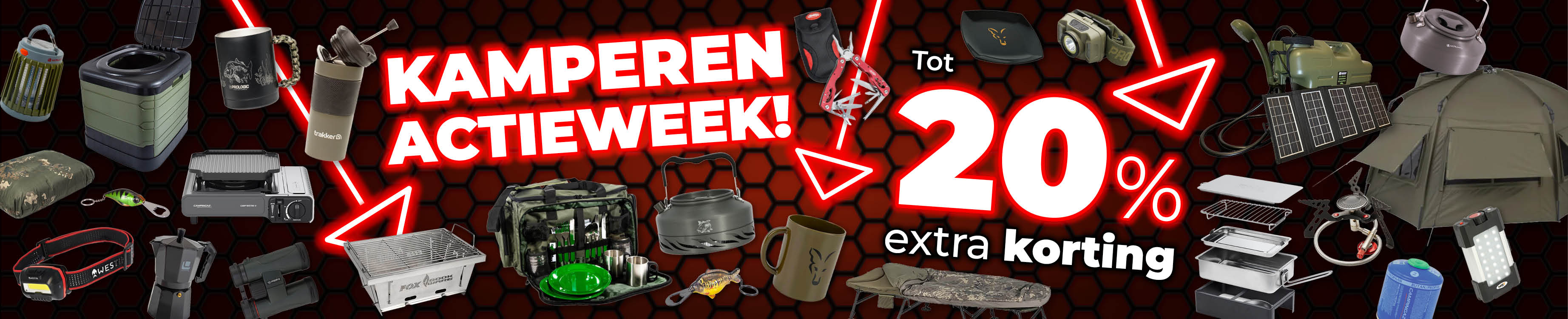 Topbanner: Tot 20% Kamperen (Weekactie)