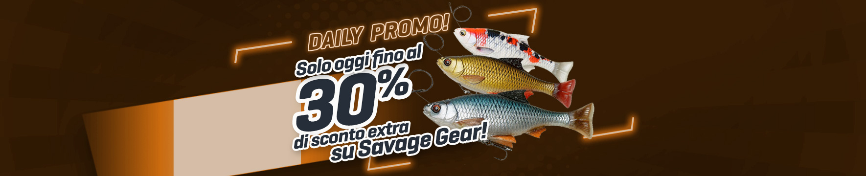 Topbanner: Tot 30% Savage gear